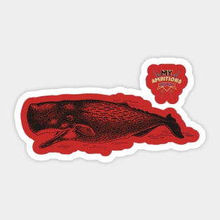 Sperm whale Sticker